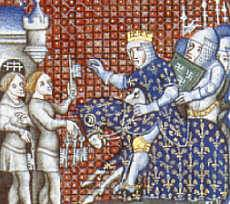 Reddition de Bernard V de Comminges à Louis VIII le Lion lors du Siège d'Avignon